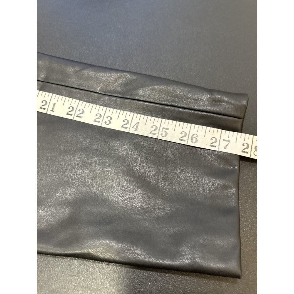 Blank NYC Black Paper Bag Faux Leather Pants Size 25 - Picture 10 of 11